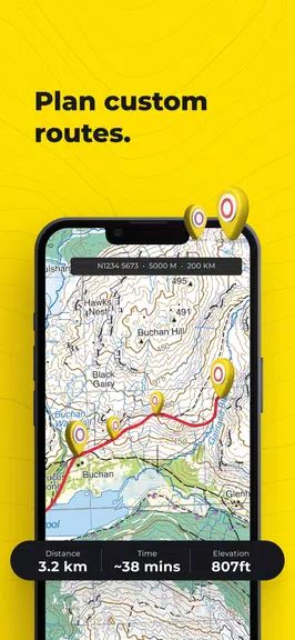 Schermata HiiKER: The Offline Hiking app 2