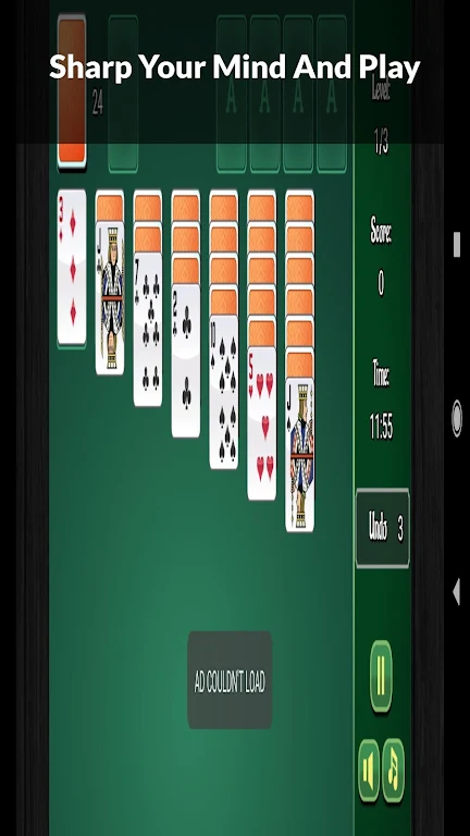 CLASSIC SOLITAIRE GAME -SIMPLE SOLITAIRE GAME EVER スクリーンショット 1