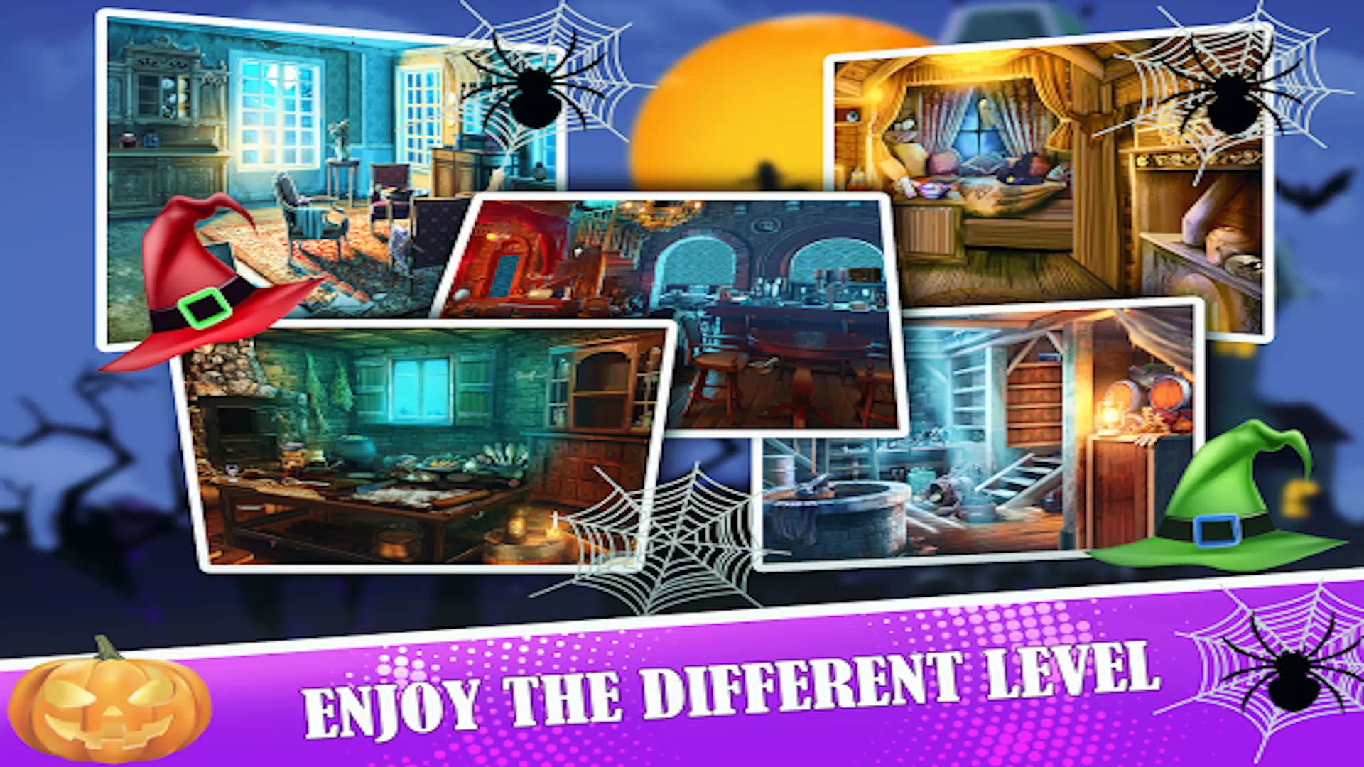 Halloween Hidden Objects 2024 ဖန်သားပြင်ဓာတ်ပုံ 2