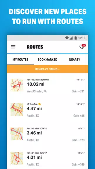 Map My Run powered by Outside Schermafbeelding 2