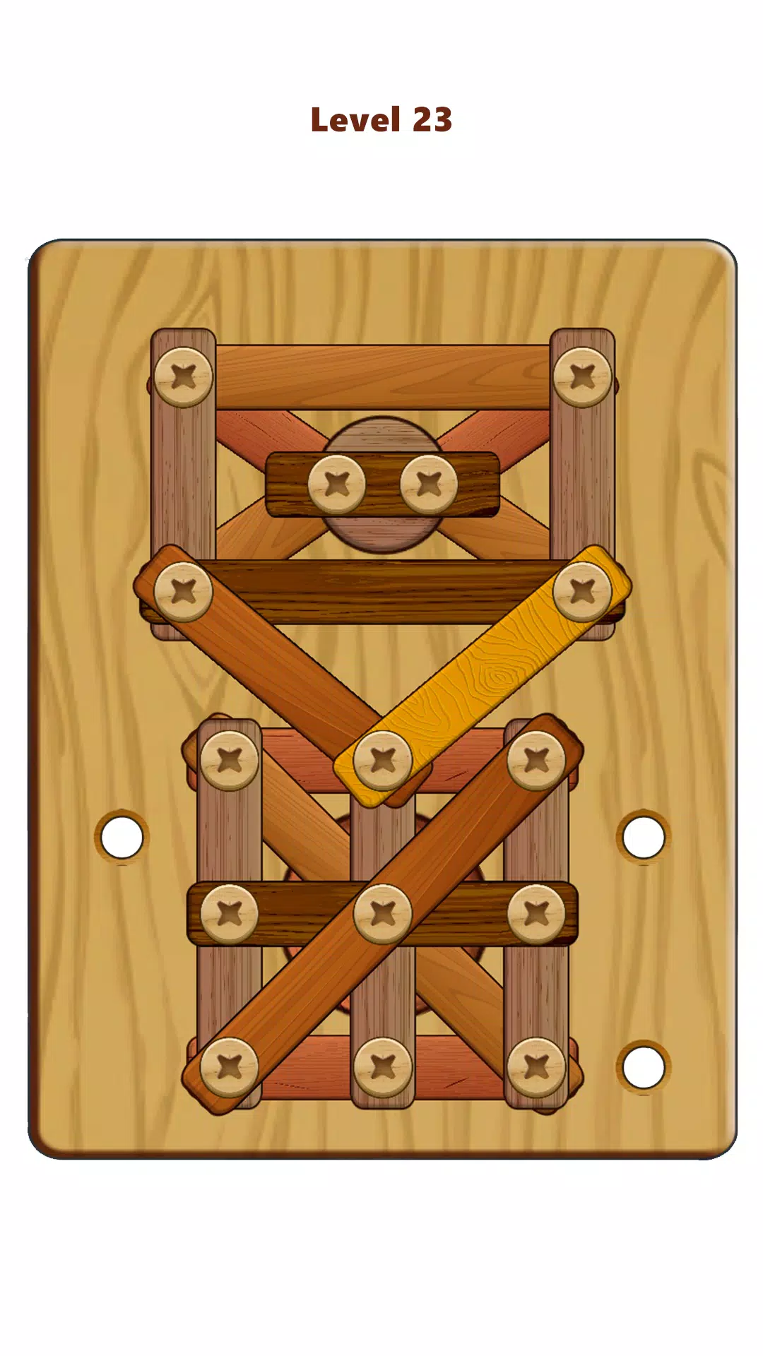 Wood Nuts & Bolts Puzzle Screenshot 1