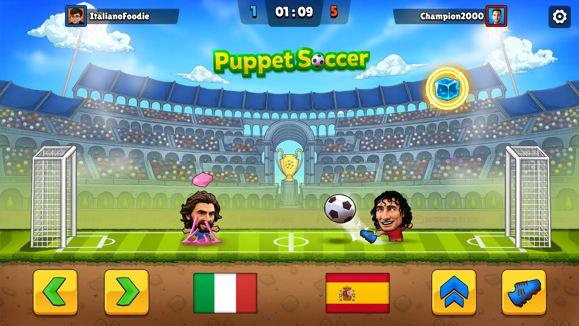 Puppet Soccer - Football Captura de tela 2