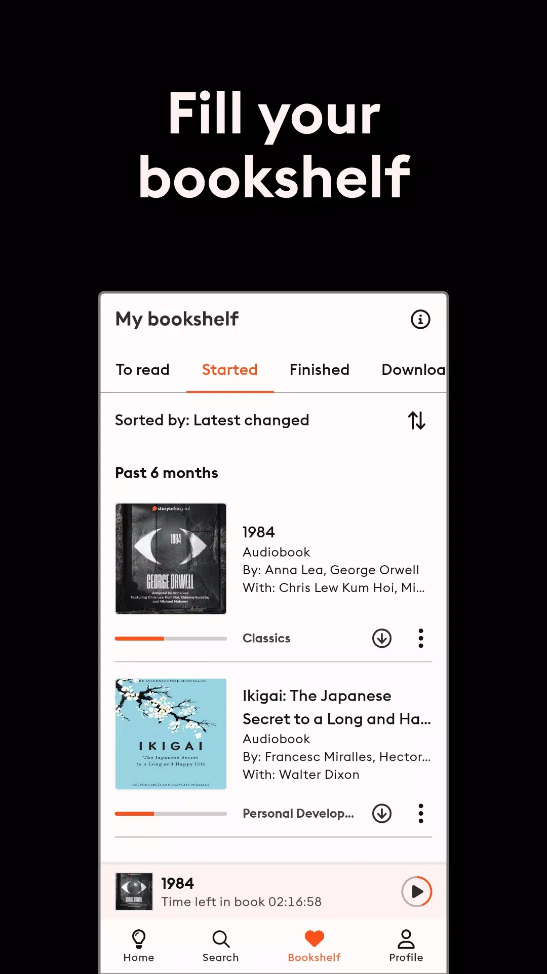 Storytel: Audiobooks & Ebooks 螢幕截圖 3