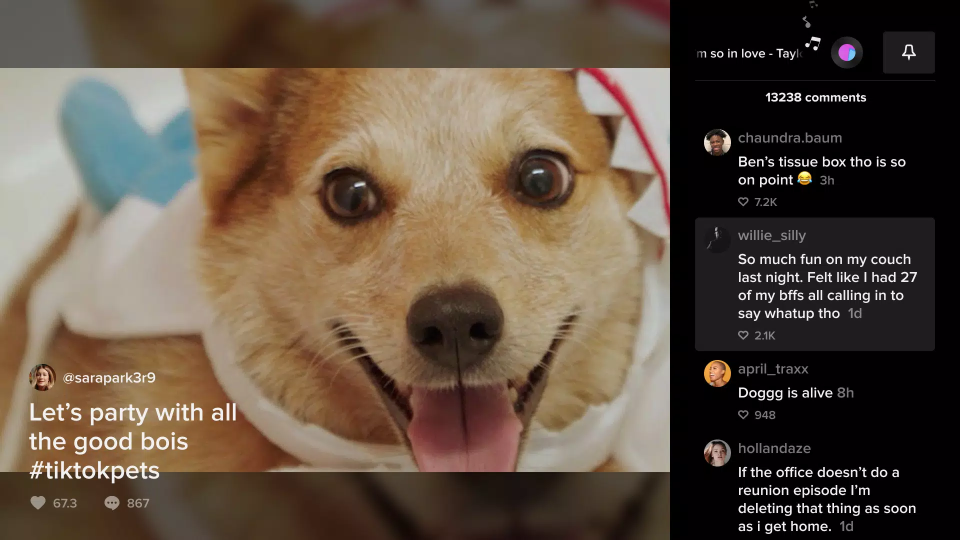Schermata TikTok for Android TV 2