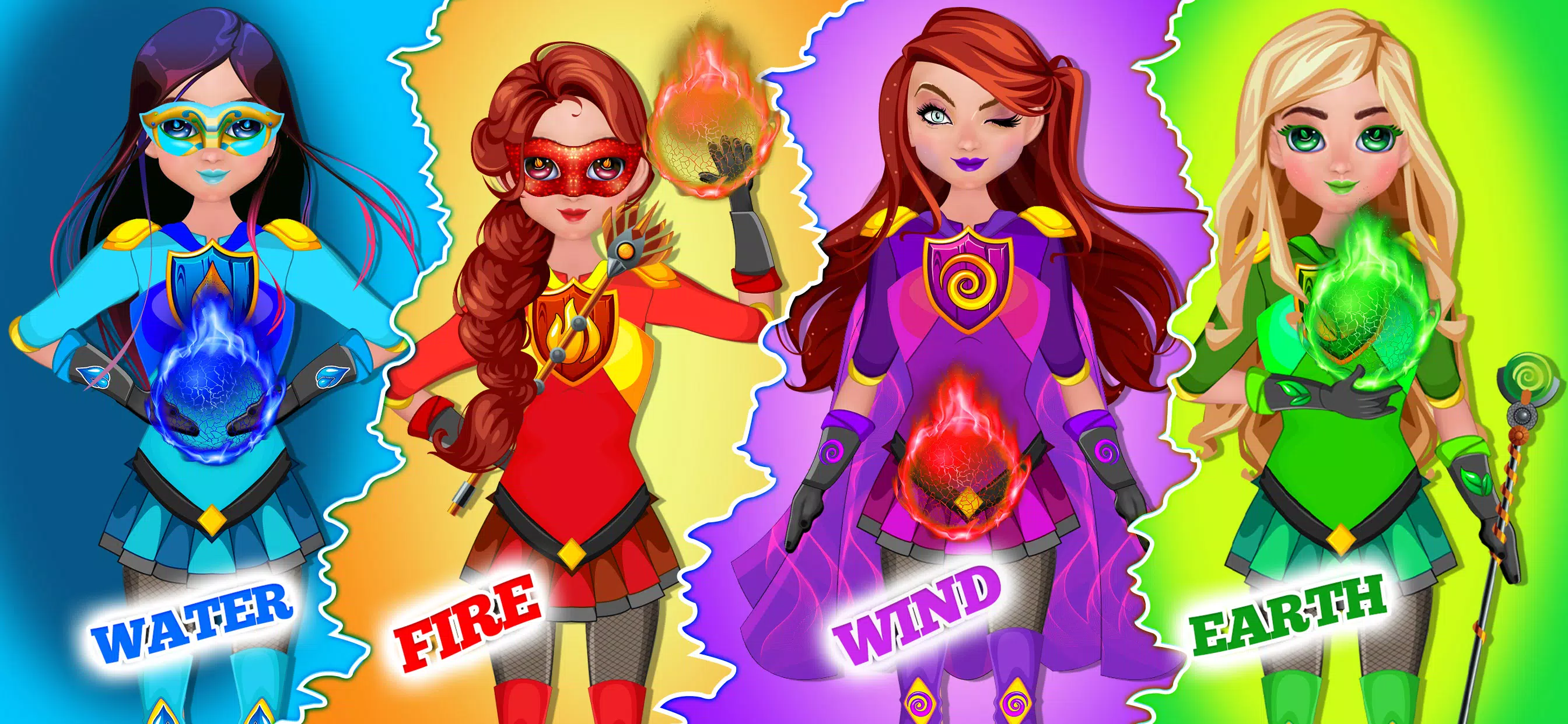 Super hero Girls: Power Games 스크린샷 0