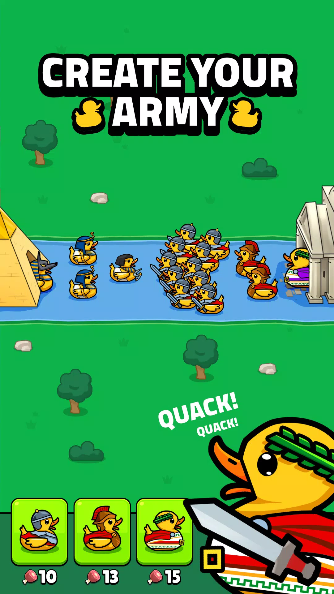 Age of Duck Warriors: War Game স্ক্রিনশট 3