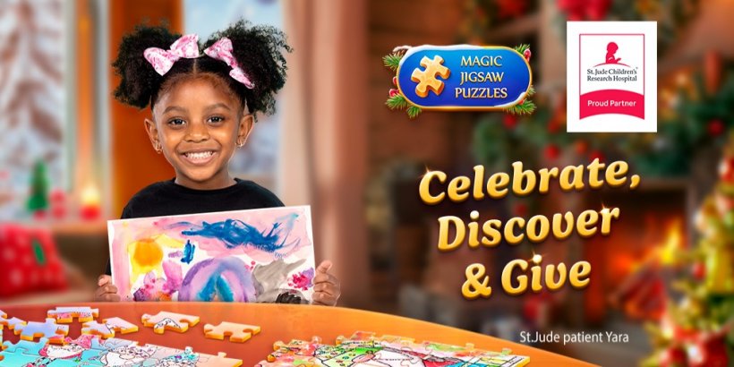 Magic Jigsaw Puzzle lança dois novos pacotes especiais para apoiar o Hospital Infantil St.