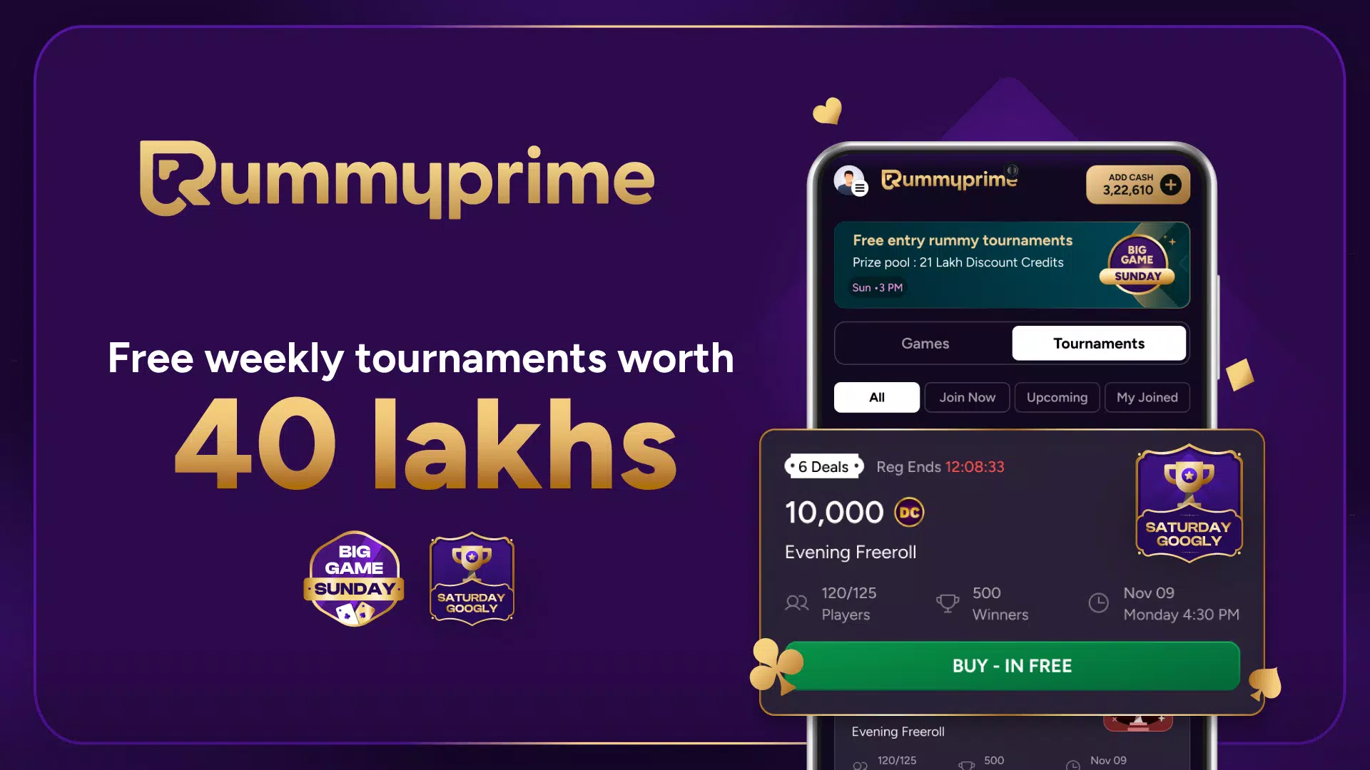 RummyPrime - Rummy Cash Game Schermafbeelding 3