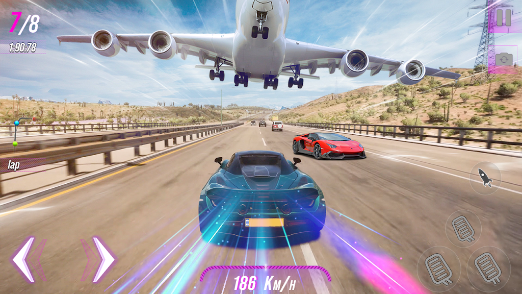 Real Sports Racing: Car Games Ảnh chụp màn hình 2