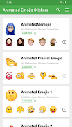 Animated Emojis WAStickerApps Captura de tela 0