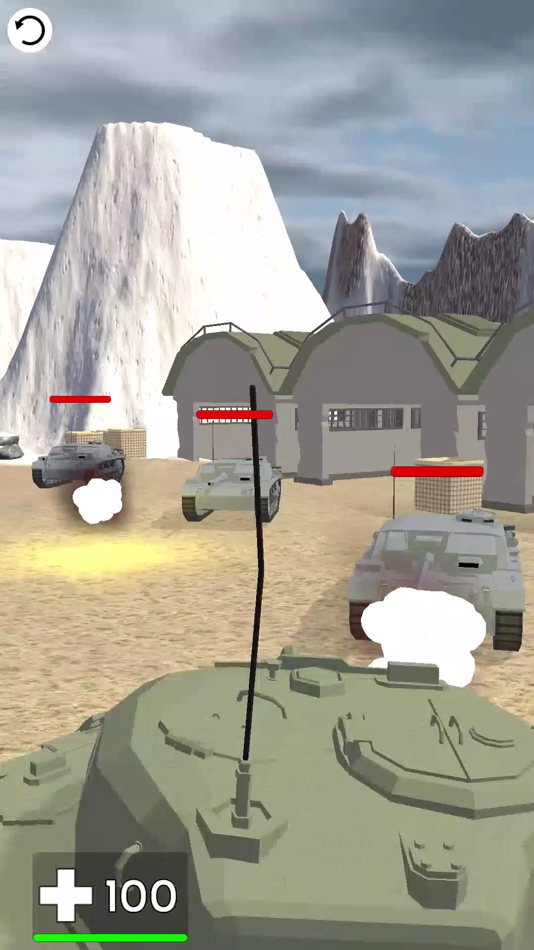 Tank Battle for Territory Screenshot 0