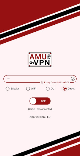 Amu VPN Скриншот 3