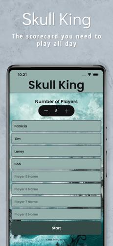 Skull King Scorekeeper Tangkapan skrin 0