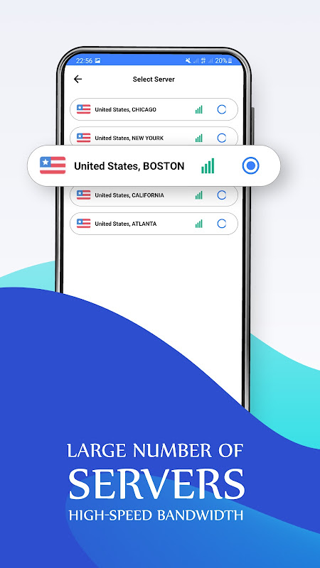 VPN Fast - Secure VPN USA VPN ภาพหน้าจอ 0