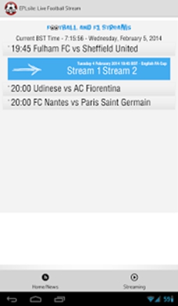 EPLsite: Live Football Stream スクリーンショット 2