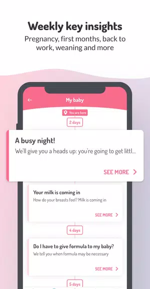 LactApp: Breastfeeding expert 螢幕截圖 1