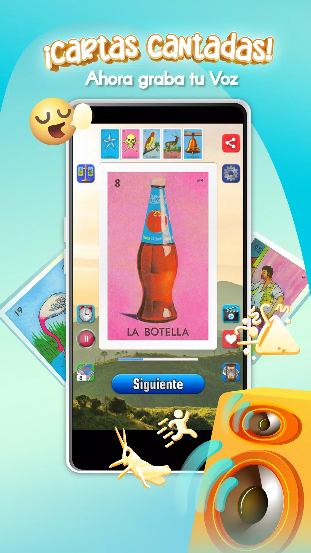 Baraja de Lotería Mexicana Tangkapan skrin 1