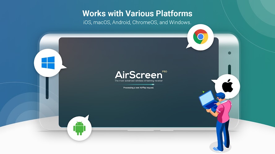 AirScreen - AirPlay & Cast স্ক্রিনশট 2