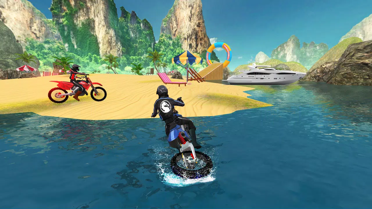 Bike Racing : Water Bike Games স্ক্রিনশট 3