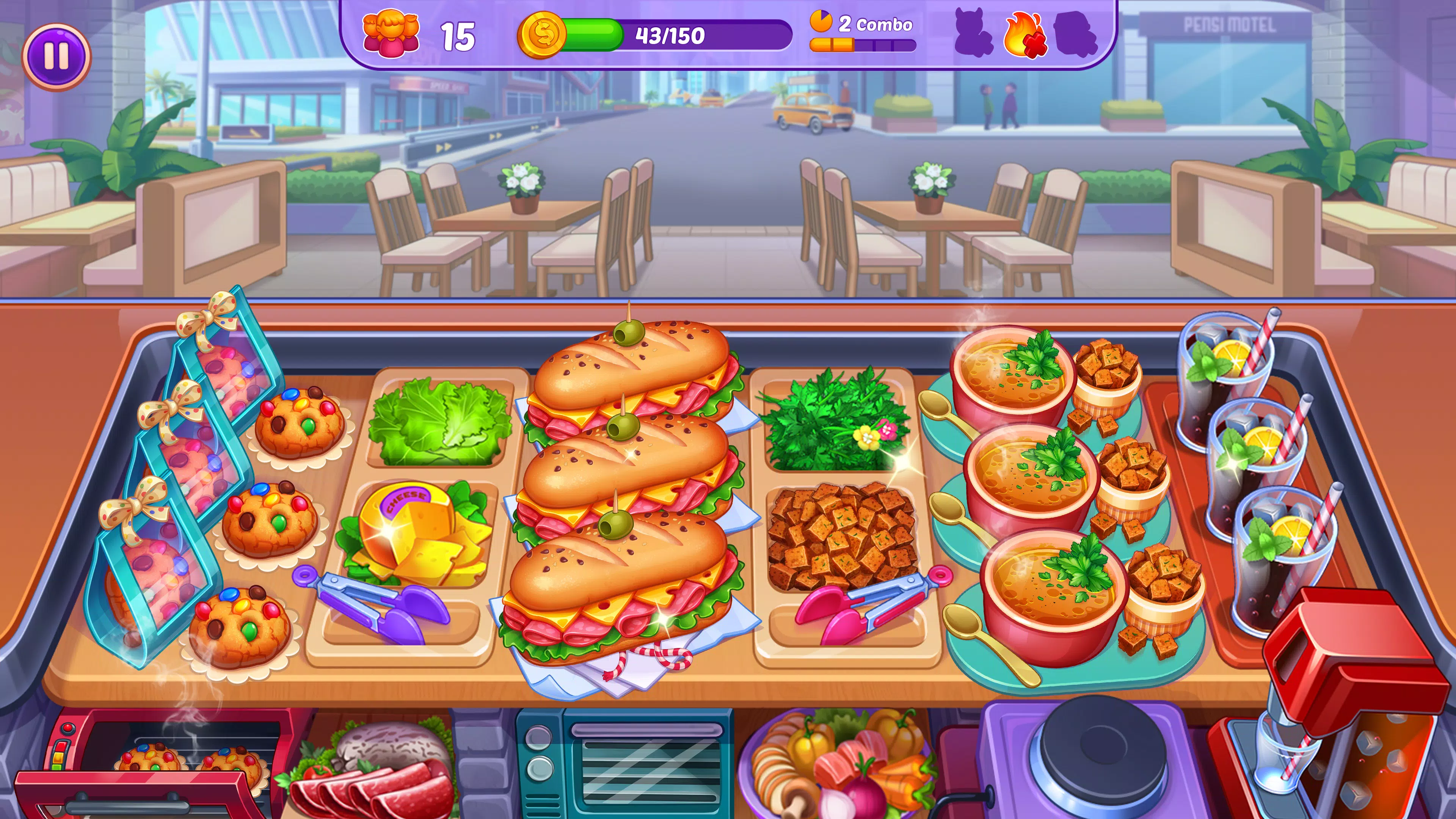 Cooking Crush: juego de cocina Screenshot 3