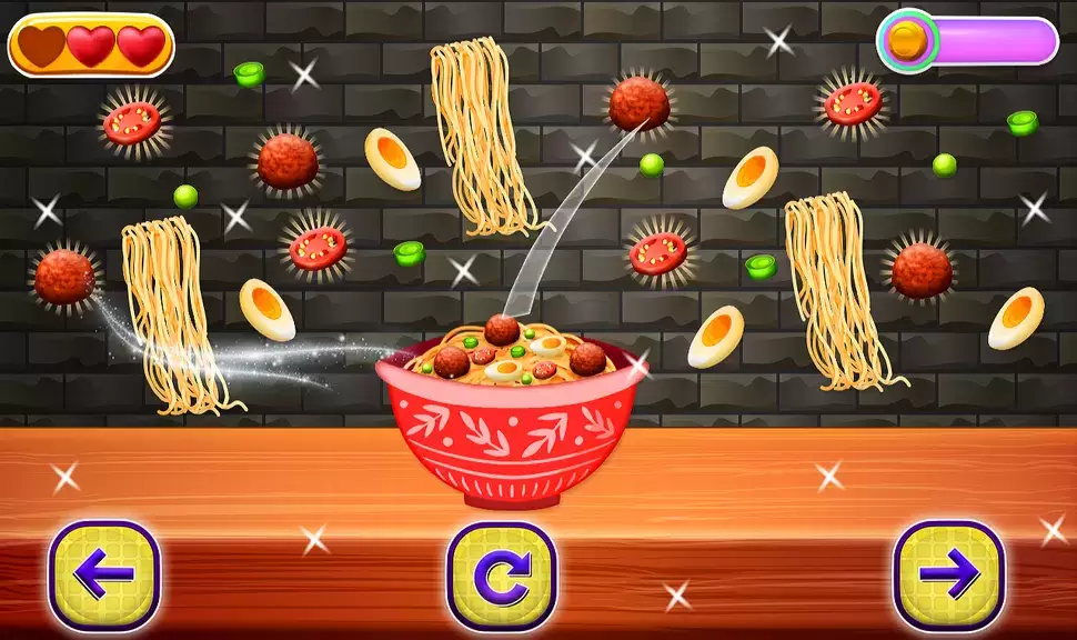 Crispy Noodles Cooking Game Tangkapan skrin 3