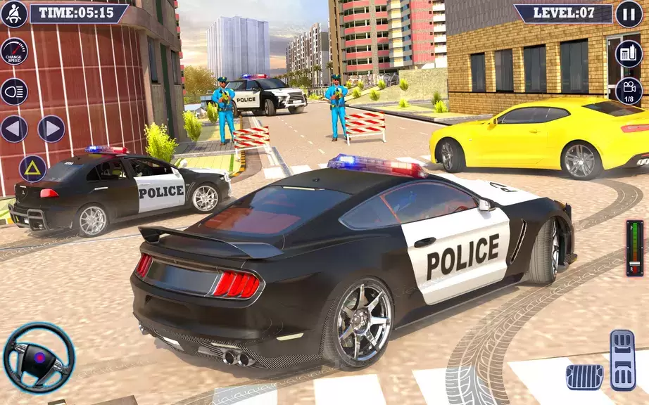 Police Car Driving Games 3D 螢幕截圖 3