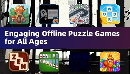 Engaging Offline Puzzle Games for All Ages