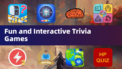 Leuke en interactieve trivia -spellen