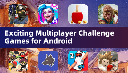 Emozionanti giochi per sfida multiplayer per Android