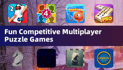 Spaßige wettbewerbsorientierte Multiplayer-Puzzle-Spiele