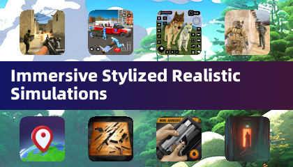 Immersive stilisierte realistische Simulationen