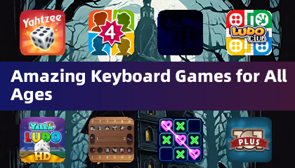 Erstaunliche Tastaturspiele für alle Altersgruppen