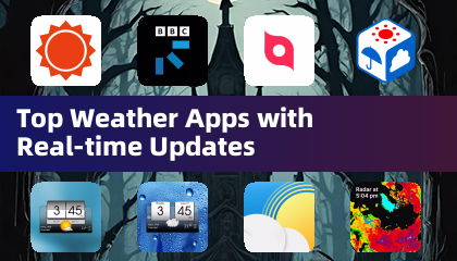 Top Weather Apps with Real-time Updates