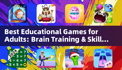 Best Educational Games for Adults: Brain Training & Skill Development (Puzzle Games)