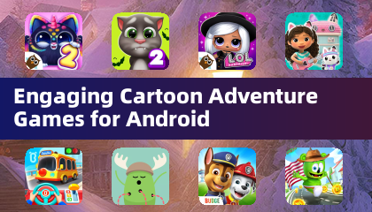 Fesselnde Cartoon-Abenteuerspiele für Android