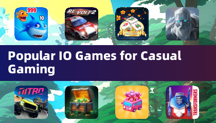 Popular IO Games for Casual Gaming
