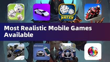 가장 현실적인 모바일 게임 available