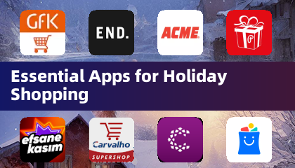 ホリデーショッピングに必須のアプリ