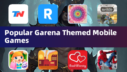 Jogos móveis populares com tema Garena