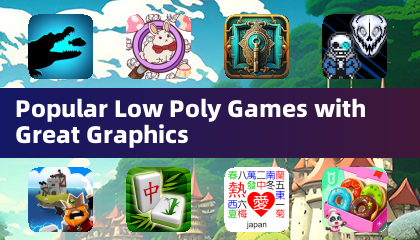 Beliebte Low-Poly-Spiele mit tollen Grafiken