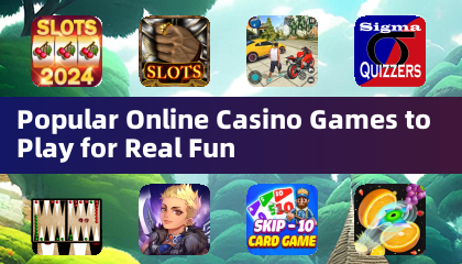 Juegos de casino online populares para jugar por diversión real