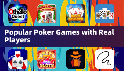 Popular Poker Games with Real Players