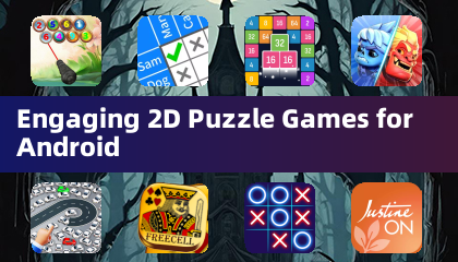 Engaging 2D Puzzle Games for Android